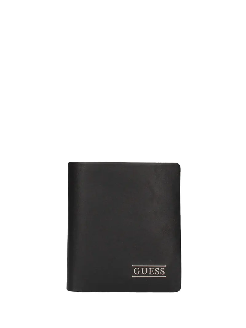 Guess Portafoglio Boston Bifold S - Nero