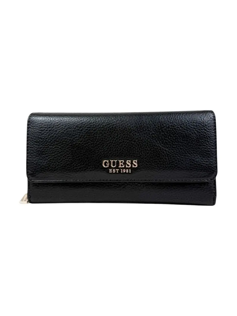 GUESS Portafoglio Donna BROOKE SLG LRG CLUTCH ORGNZR SWBG98 97162 BLA BLACK