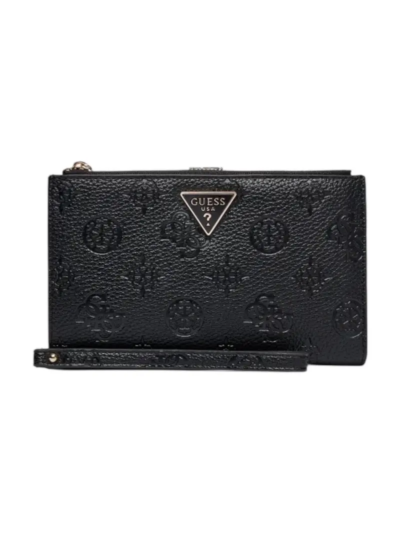 GUESS Portafoglio Donna CRESIDIA II SLG DBL ZIP ORGNZR SWPD98 88157 BLO BLACK LOGO