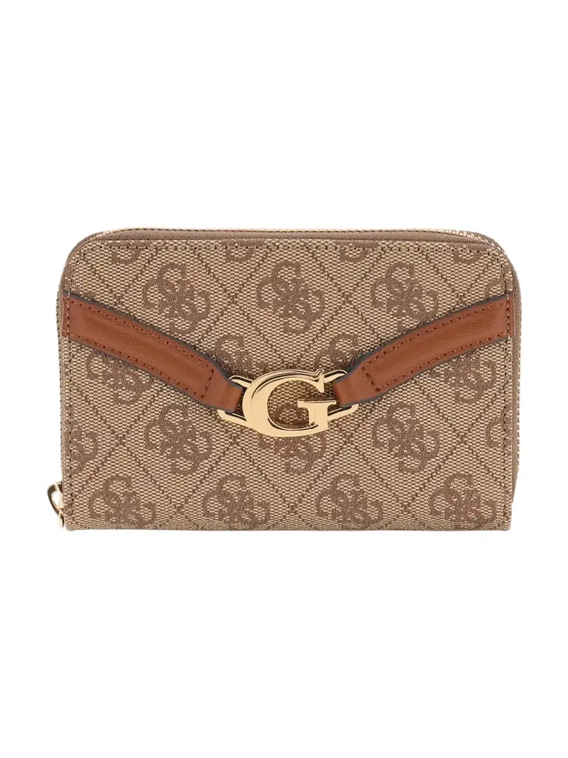 GUESS Portafoglio Donna DEA SLG MEDIUM ZIP AROUND SWSG79 93140 LTL LATTE LOGO