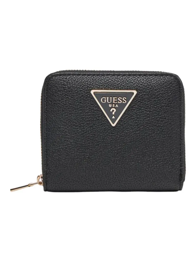 GUESS Portafoglio Donna Emiliya Slg Small Zi SWBG87 78370 BLA Nero