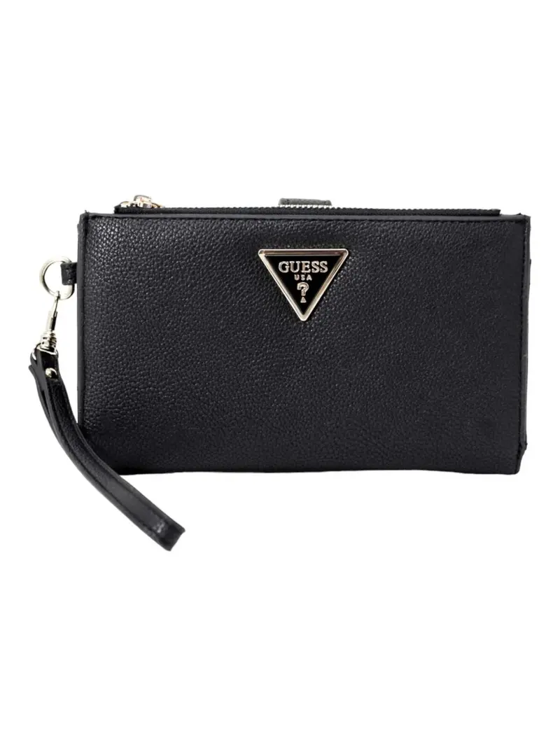 GUESS Portafoglio Donna Emiliya Slg Small Zi SWBG87 78570 BLA Nero