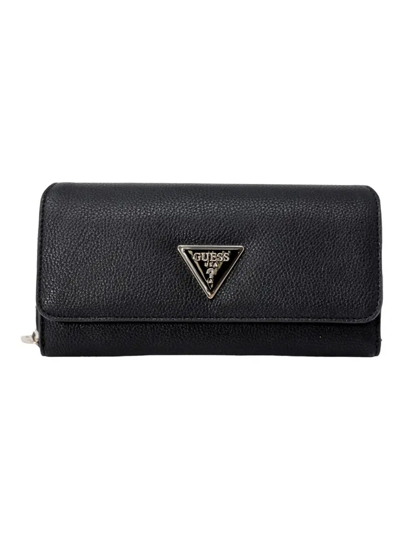 GUESS Portafoglio Donna Emiliya Slg Small Zi SWBG87 78620 BLA Nero