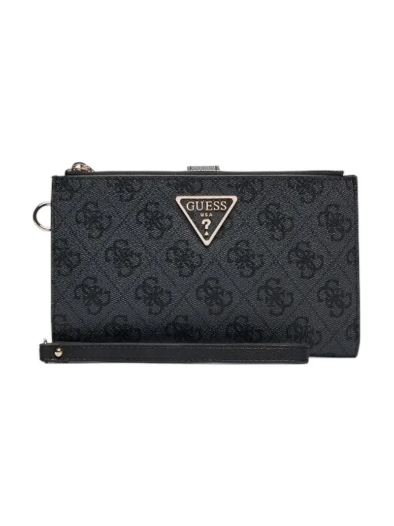 GUESS Portafoglio Donna LAUREL II SLG DBL ZIP ORGNZR SWSG74 59157 CLO COAL LOGO