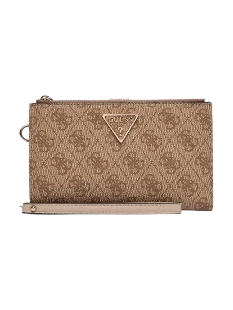 GUESS Portafoglio Donna LAUREL II SLG DBL ZIP ORGNZR SWSG74 59157 LTL LATTE LOGO