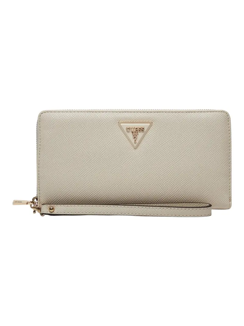 GUESS Portafoglio Donna LAUREL SLG CHEQUE ORGANIZER SWZG85 00163 BON Beige