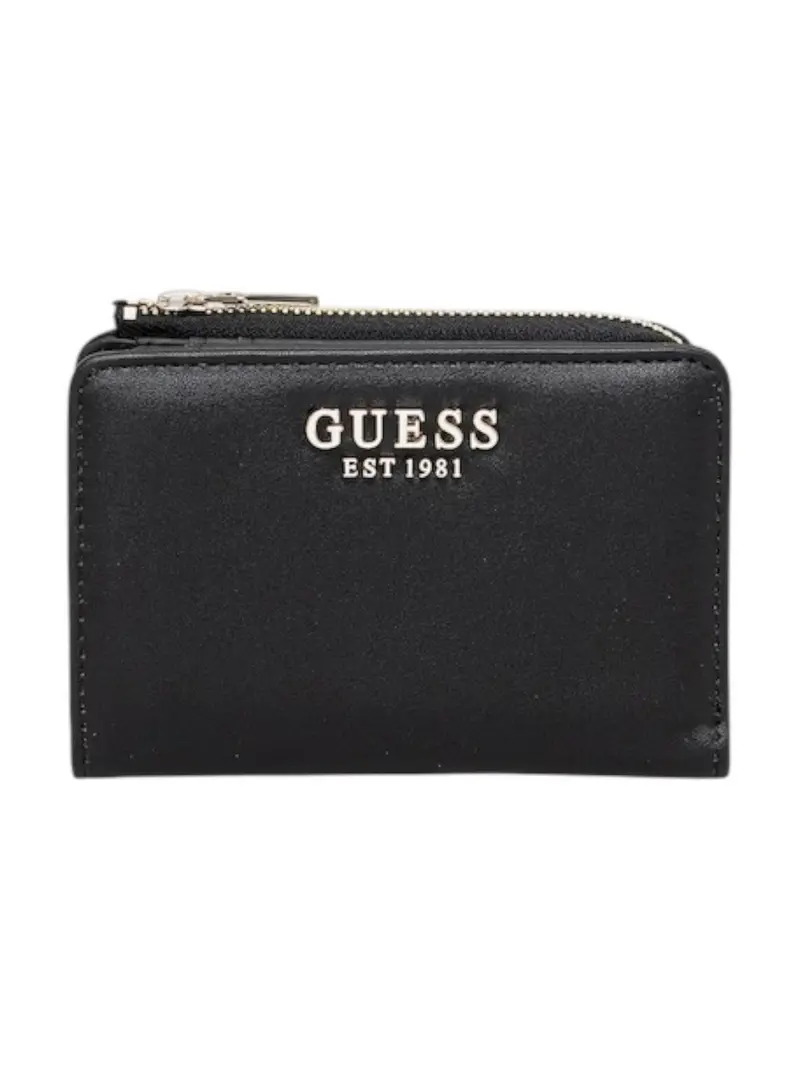 GUESS Portafoglio Donna TALENT SLG ZIP ARND CARD CASE SWNG96 69156 BLA BLACK