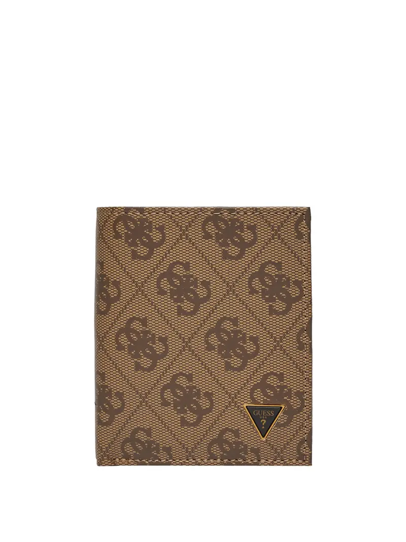 Guess Portafoglio Milano Bifold - Beige