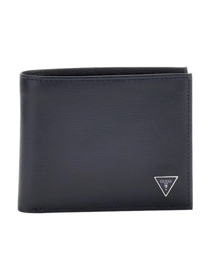 GUESS Portafoglio Uomo MADRID BLLFLD W C PCKT SMCSLE LEA20 DBL Blu