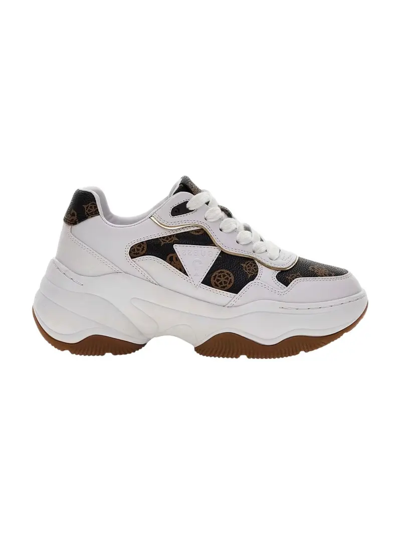 GUESS Sneaker Donna HAPYY FLPHAP FAL12 WHIBR Bianco
