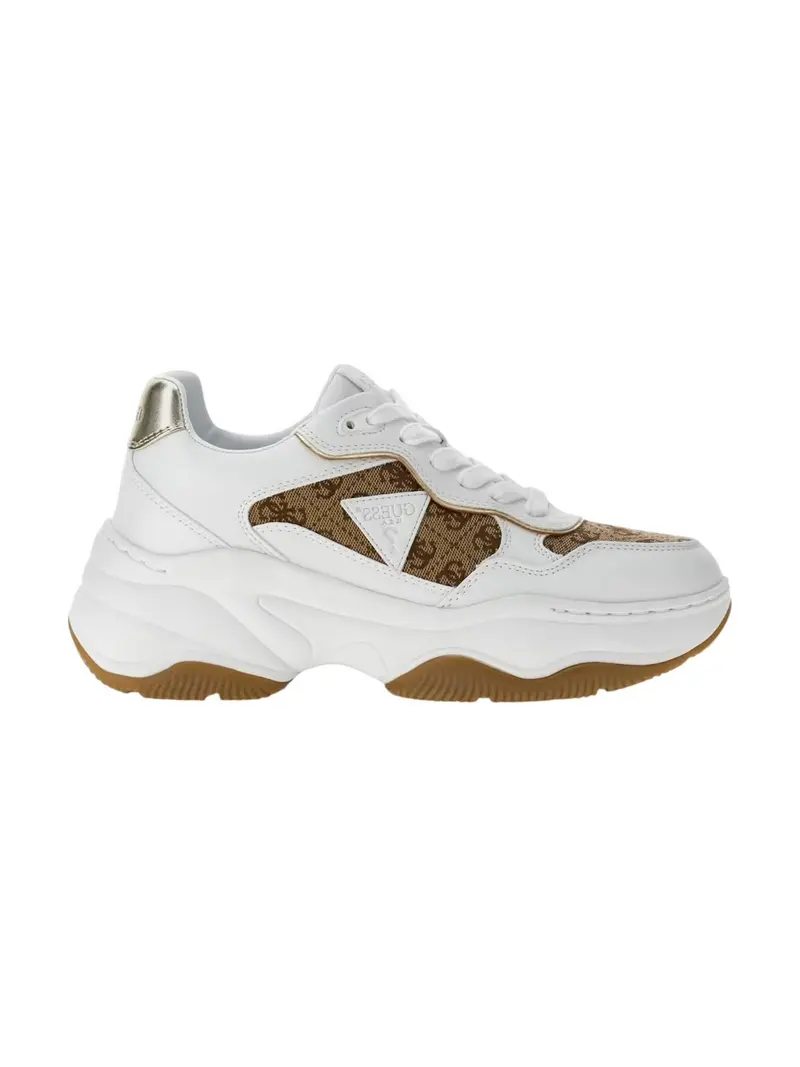 GUESS Sneaker Donna HAPYY4 FLTHP4 FAL12 BEIBR BEIGE BROWN