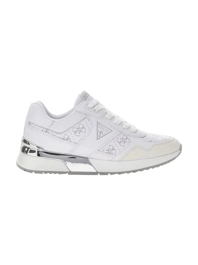 GUESS Sneaker Donna MICKAY FLFMIC ELE12 WHIGR WHITE GREY