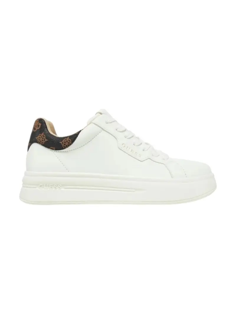 GUESS Sneaker Donna WINNIE FLPWIN FAL12 WHIBR Bianco