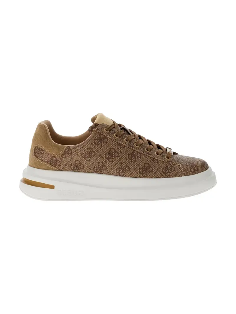 GUESS Sneaker Uomo ELBA FMPELA FAL12 BEIBR BEIGE BROWN