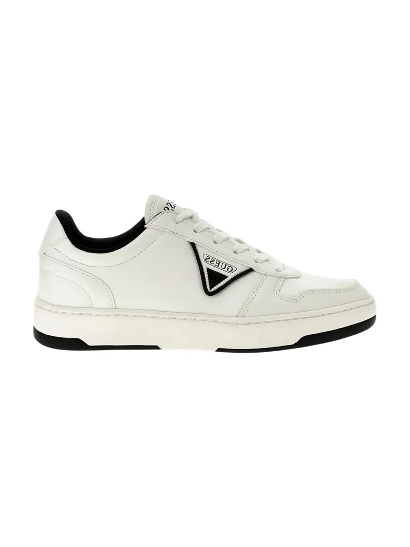 GUESS Sneaker Uomo VADIK FMPVIN ELE12 WHBLK WHITE BLACK