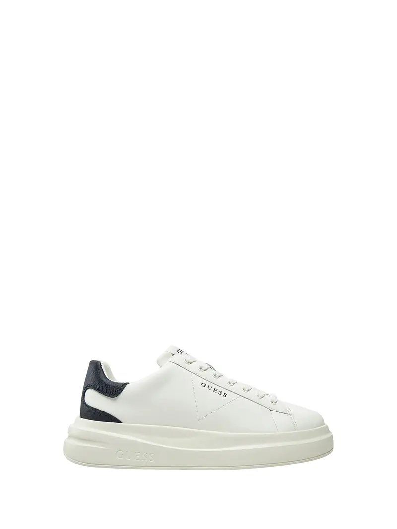 Guess Sneakers Uomo White/blue - Bianco