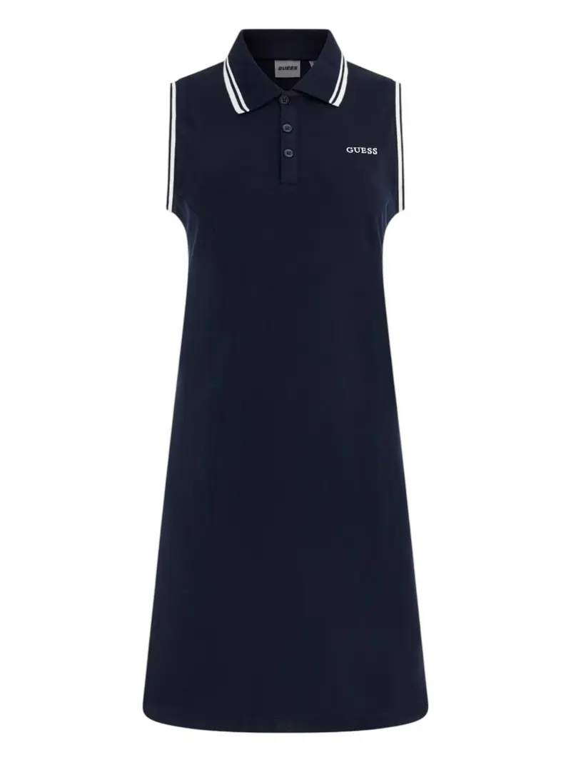 GUESS SPORT Abito Donna AMARYLLIS SHORT DRES V5GK04 KCOK1 A71W Blu
