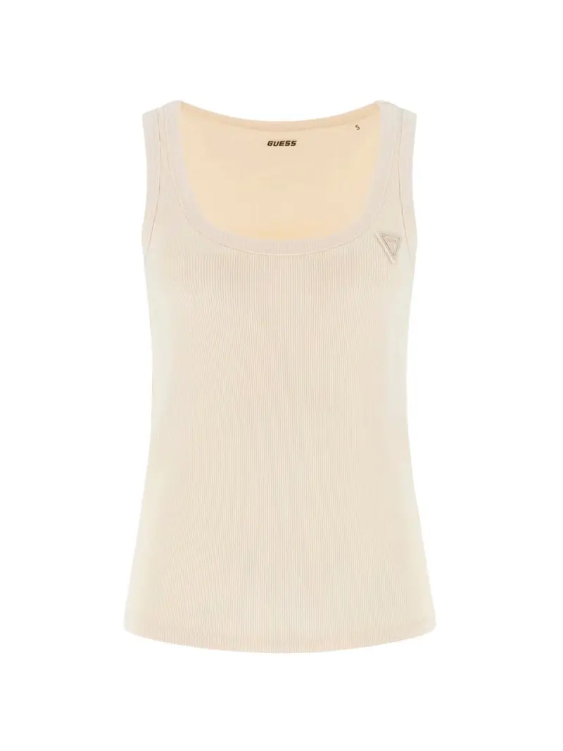 GUESS SPORT Canotta Donna COLETTE RIB TANK V4YP06 K8RT2 G6K5 OCEAN SALT