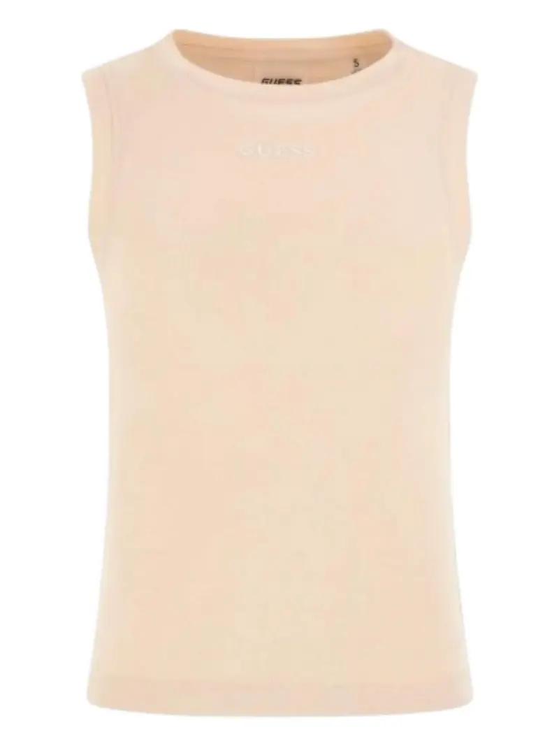 GUESS SPORT Canotta Donna GELSEY TANK TOP V5RP14 KCOI1 A13W Beige