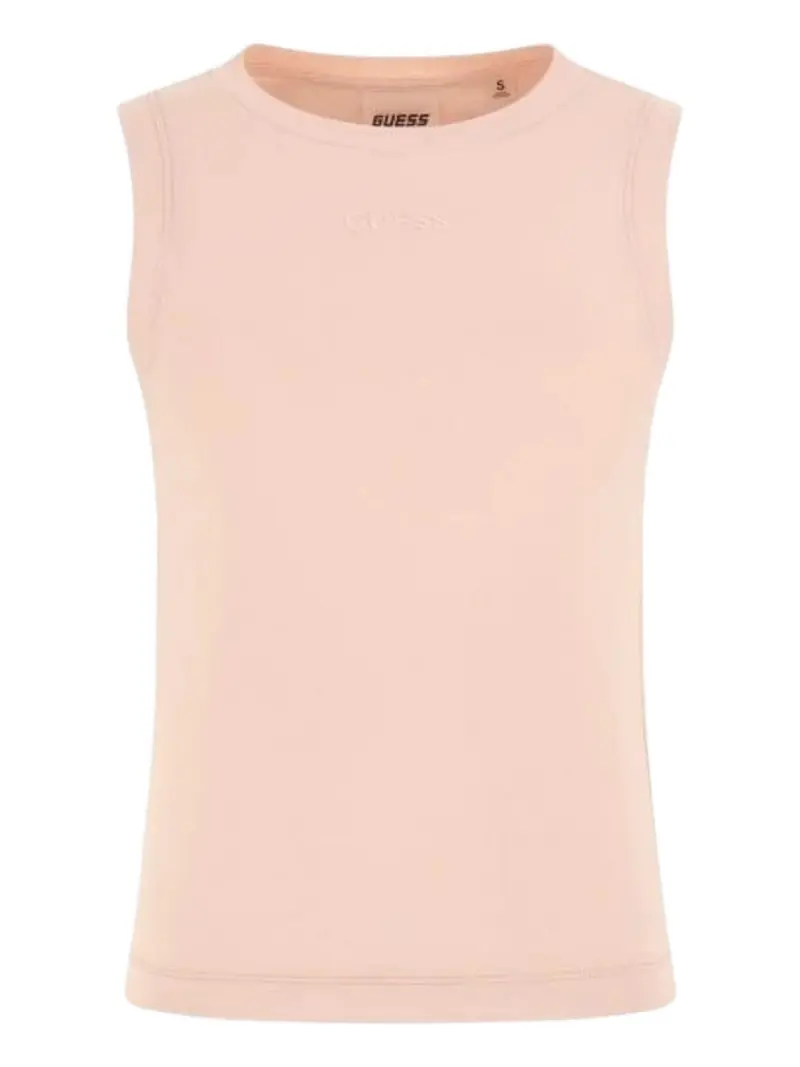 GUESS SPORT Canotta Donna GELSEY TANK TOP V5RP14 KCOI1 G6O1 Rosa