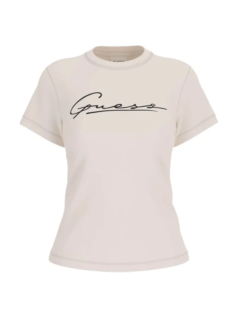 GUESS SPORT T-shirt Donna ACTIVE TEE V5GI02 K9RM1 G1O6 Bianco