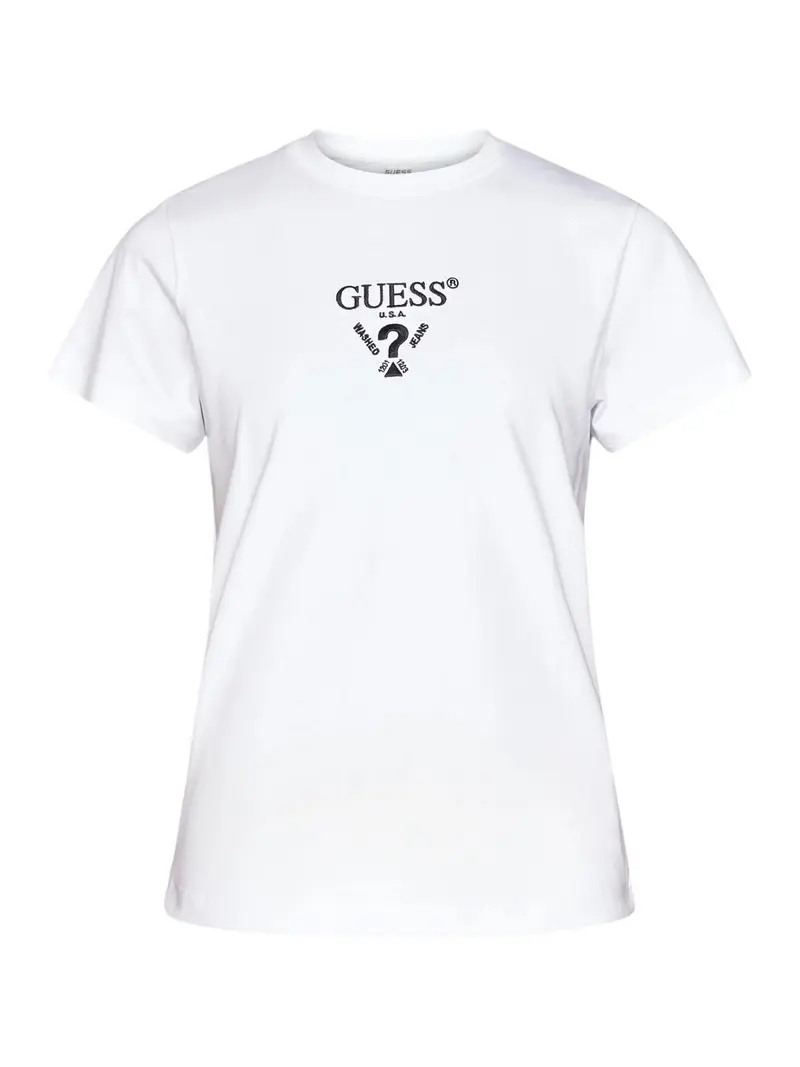 GUESS SPORT T-shirt Donna COLETTE SS TEE V4YI21 KCDH1 G011 Bianco