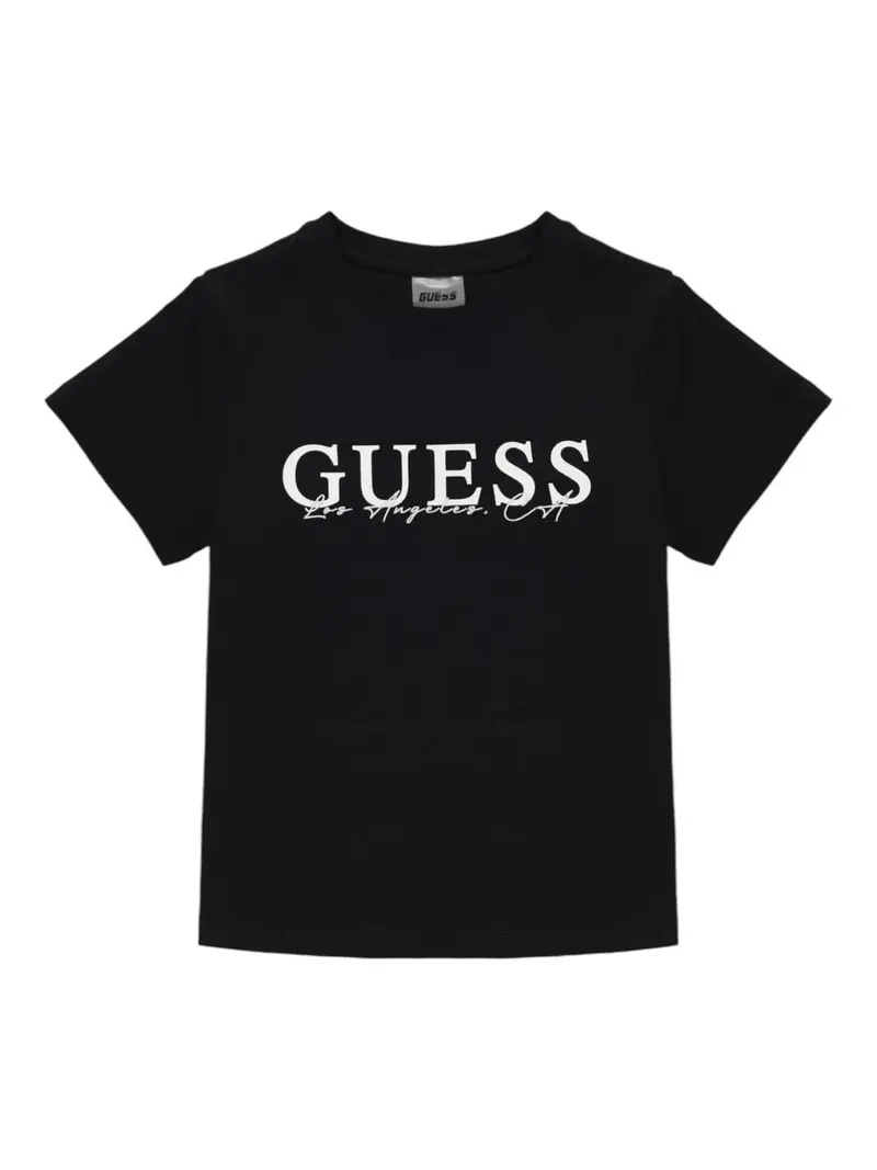 GUESS SPORT T-shirt Donna KAMELIE CN T-SHIRT V5GI15 J1314 JBLK Nero