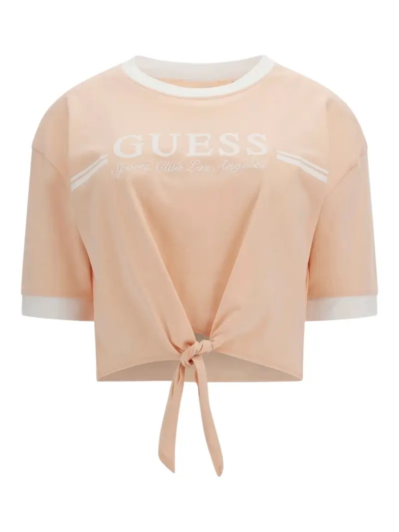 GUESS SPORT T-shirt Donna KNOT T-SHIRT V5GI05 I3Z14 G6J4 Rosa