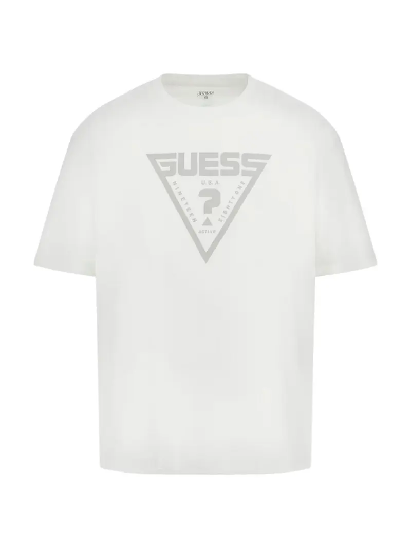 GUESS SPORT T-shirt Uomo AZHA CN OVER T-SHIRT Z4BI02 I3Z14 G018 Bianco