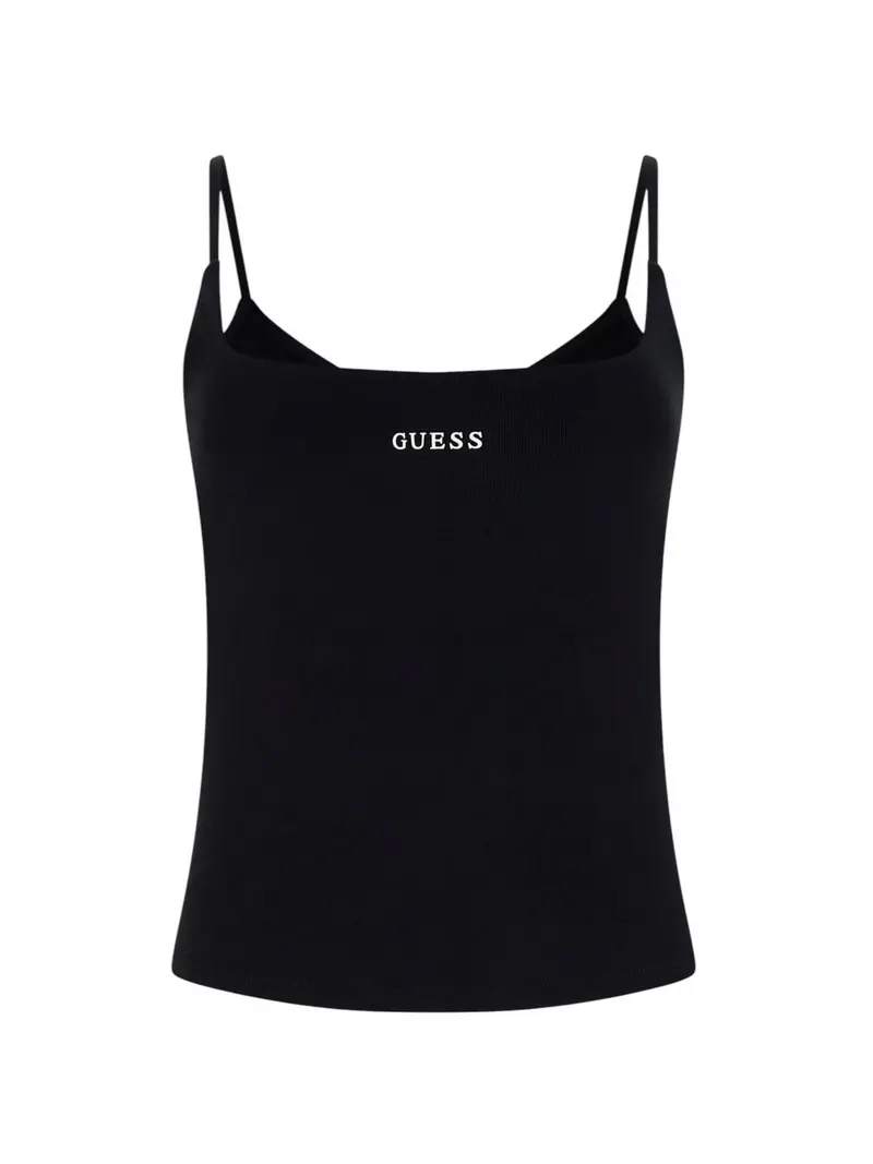 GUESS SPORT Top Donna JASMINE TOP V6GP18 K3470 JBLK Jet Black A996
