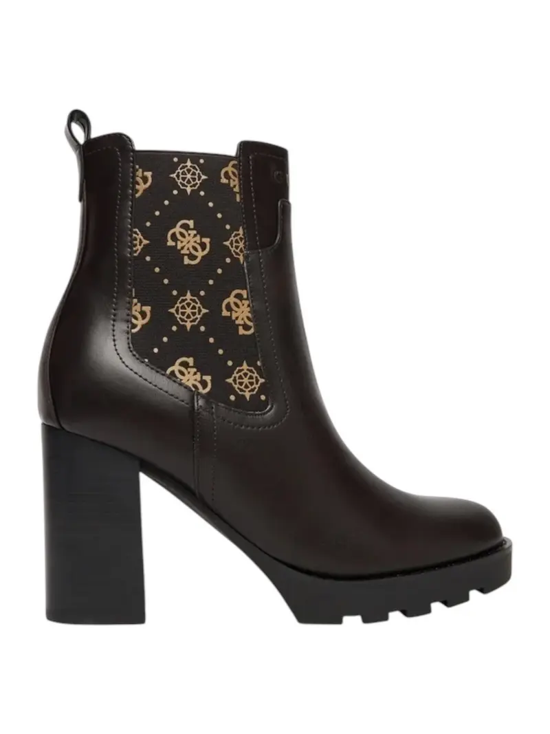 GUESS Stivali e Stivaletti Donna NEALLE FLFNLL ELE10 DBROW DARK BROWN