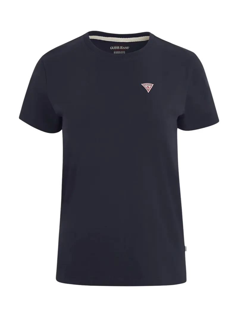 GUESS T-shirt Donna GJ SS CN REG MINI TRIANGLE TEE W4YI10 J1314 A71W Blu
