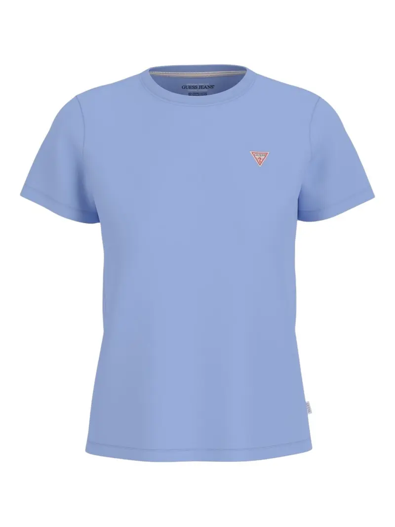 GUESS T-shirt Donna GJ SS CN REG MINI TRIANGLE TEE W4YI10 J1314 G7CP Blu