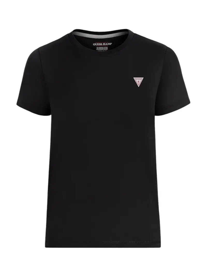 GUESS T-shirt Donna GJ SS CN REG MINI TRIANGLE TEE W4YI10 J1314 JBLK Nero