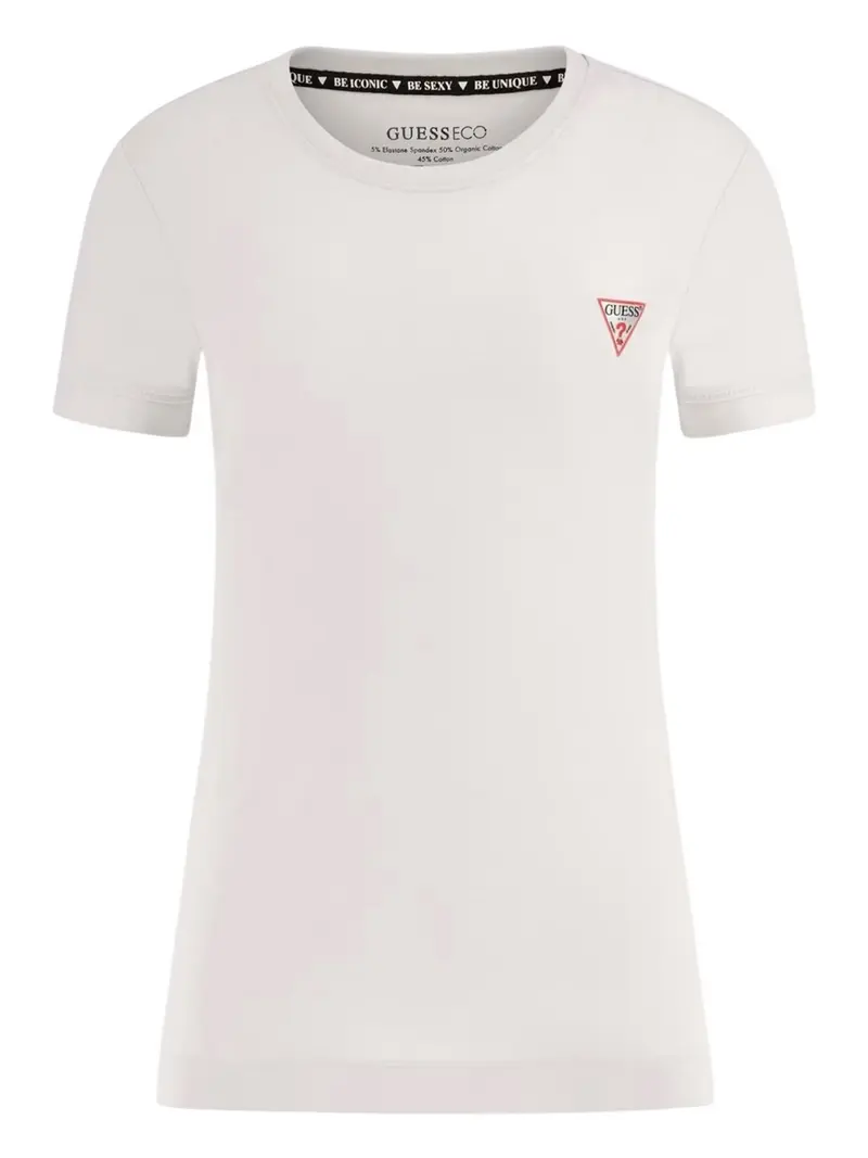 GUESS T-shirt Donna SS CN MINI TRIANGLE TEE W2YI44 J1314 A60W Rosa