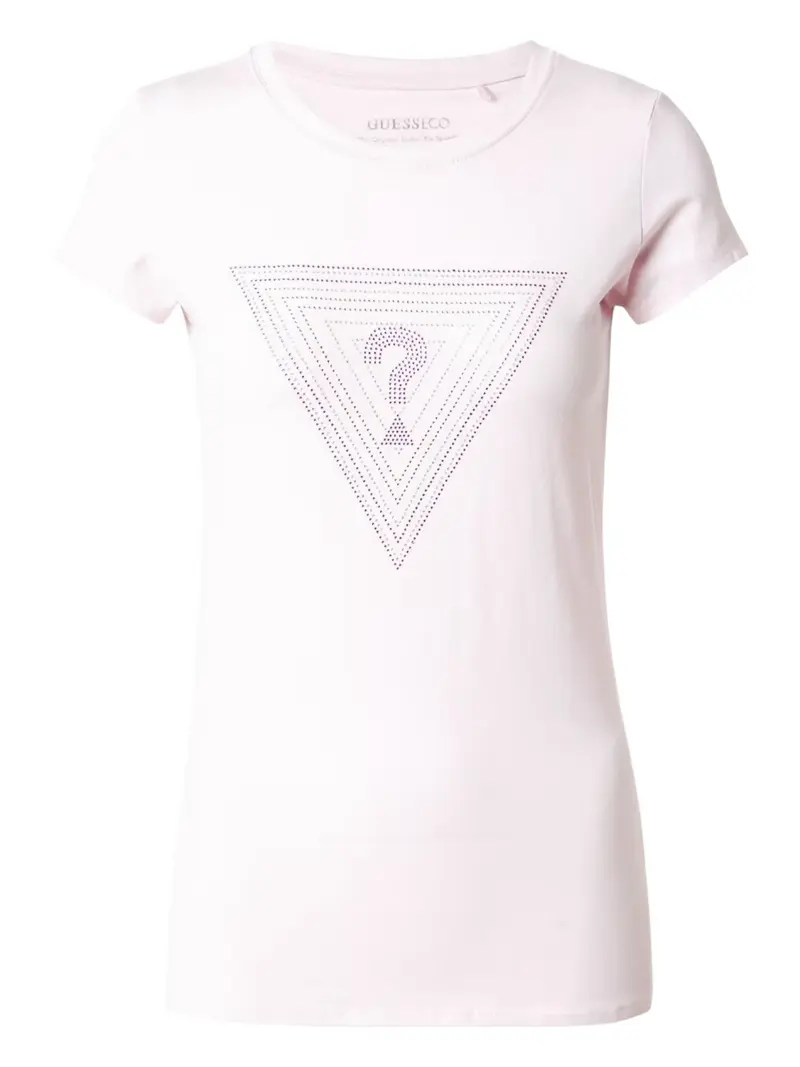 GUESS T-shirt Donna SS TRIANGLE OMBRE R3 TEE W5GI43 KA0Q1 A60W Rosa
