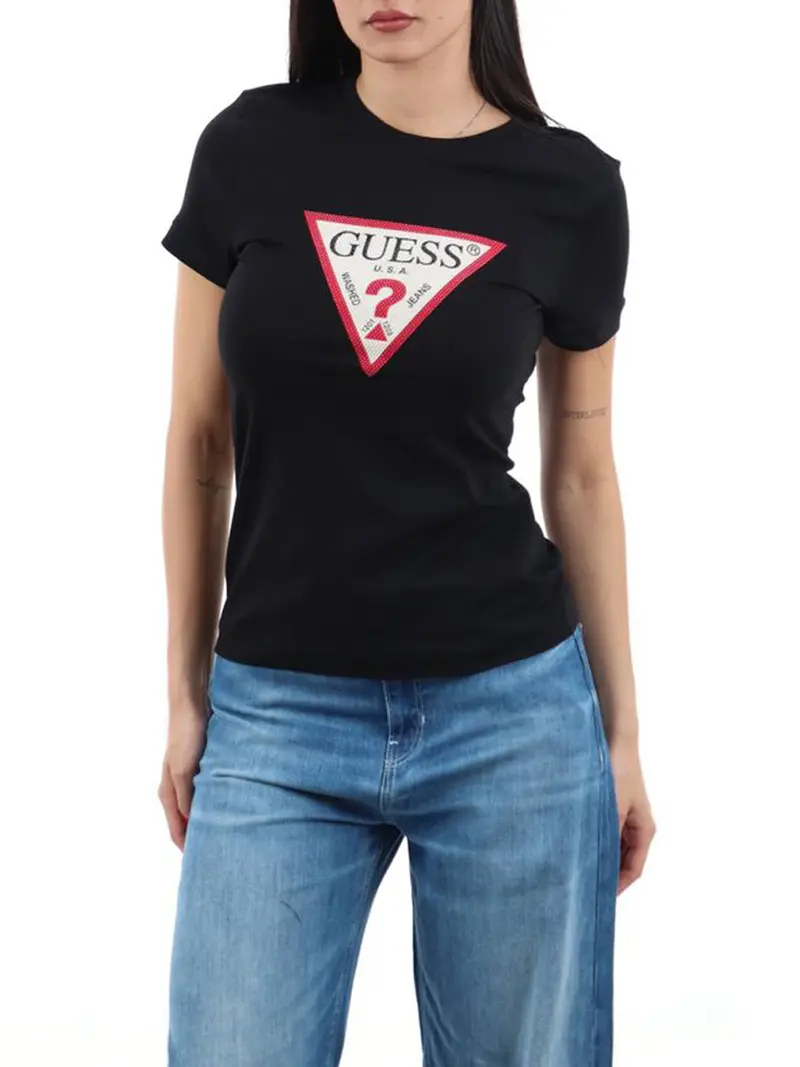 Guess T-Shirt Original Hotfix Tee - Nero