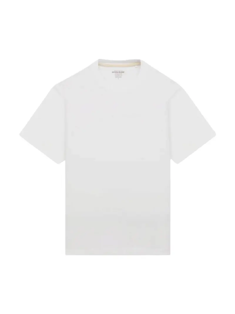 GUESS T-shirt Uomo GJ SS CN OS LOGO EMB TEE M4YI44 K8FQ4 G011 PURE WHITE