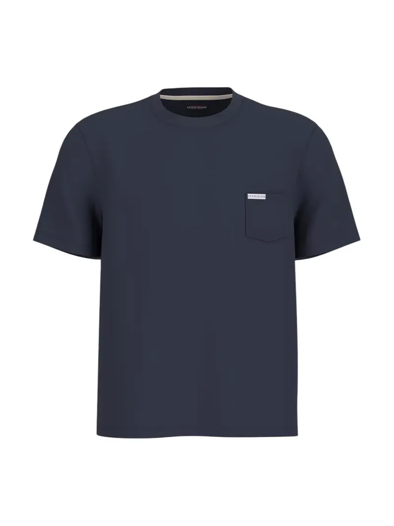 GUESS T-shirt Uomo GJ SS CN REG PKT TEE M5RI74 K8FQ4 A71W DARING OCEAN