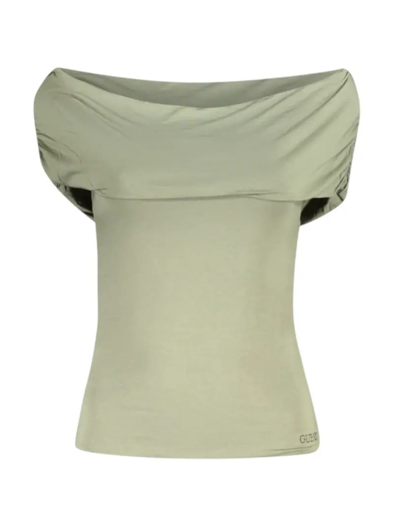 GUESS Top Donna CHARLOTTE OFF SHOULDER TOP W5GP08 KACM2 G8CJ SAGE LEAF