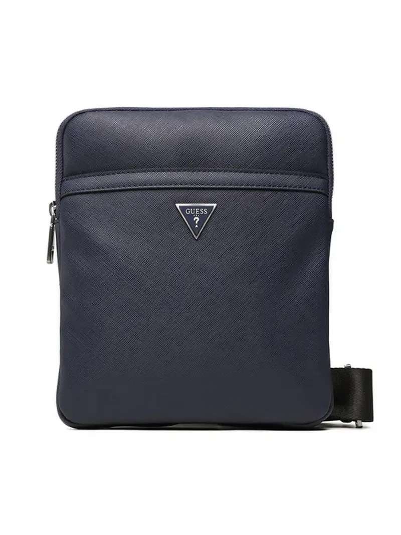 GUESS Tracolla Uomo MILANO CROSSBODY FLAT HMECSA P3123 DBU Blu