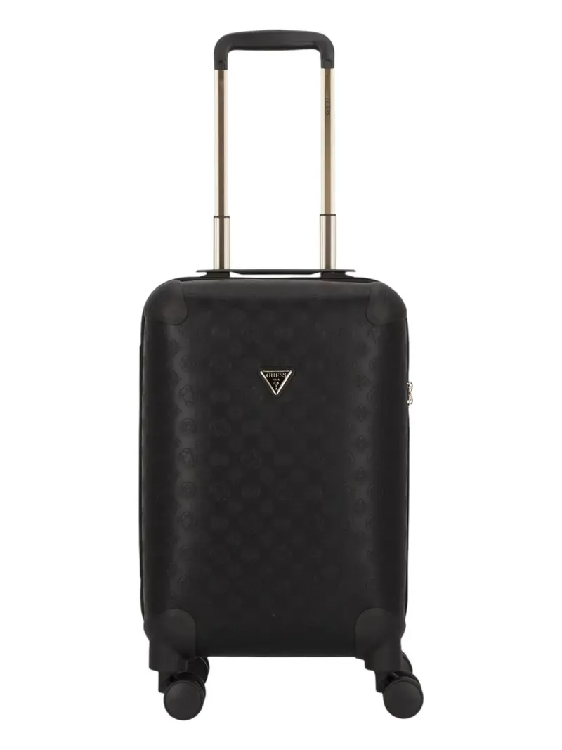 GUESS Valigia e Trolley Donna WILDER 18 IN 8-WHEELER TWK745 29830 BLA Nero