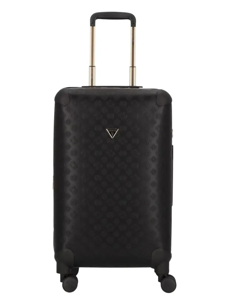 GUESS Valigia e Trolley Donna WILDER 22 IN 8-WHEELER TWK745 29820 BLA Nero
