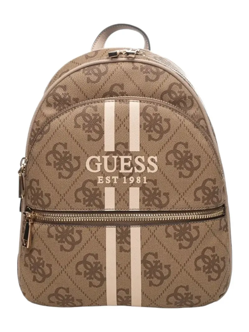 GUESS Zaino Donna MANHATTAN II LARGE BACKPACK HWOS71 18330 LTL LATTE LOGO