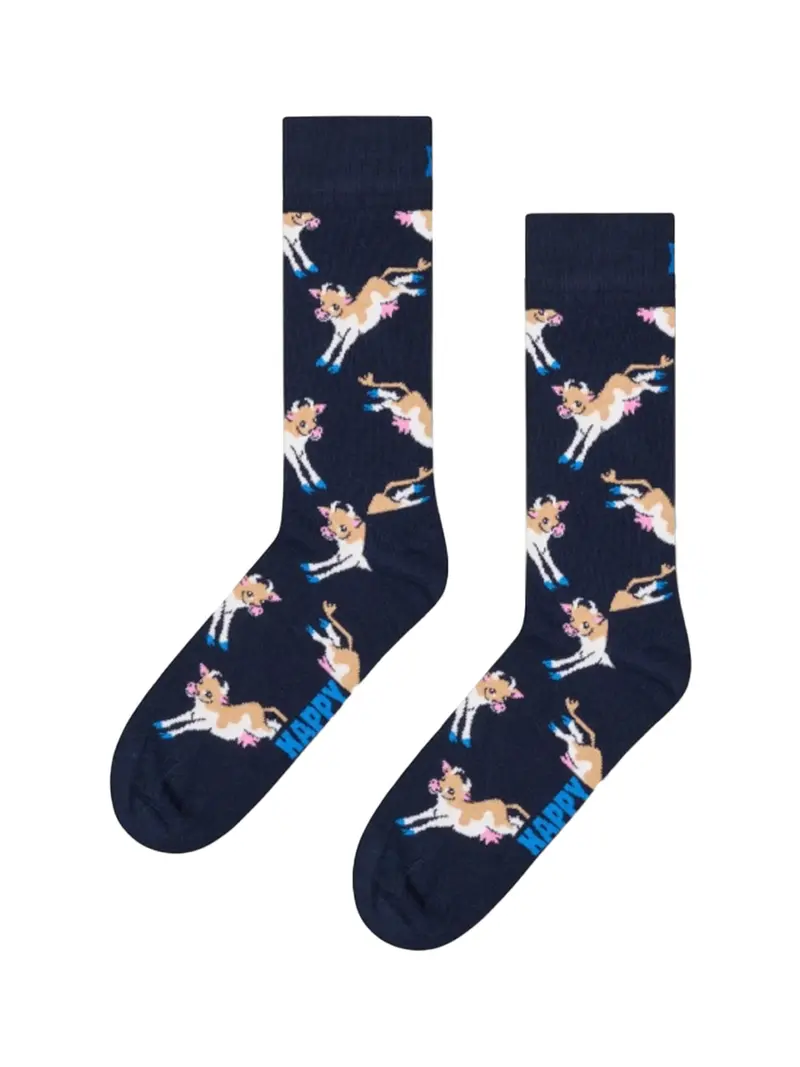 Happy Socks Cow Sock - Blu