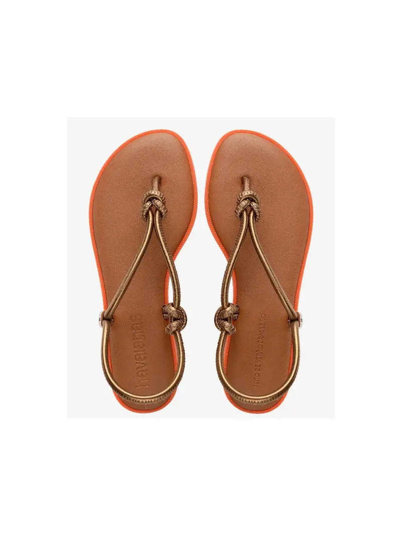 HAVAIANAS Infradito Donna Una Acai RUST/METALLIC COPPER - 4149616.9385