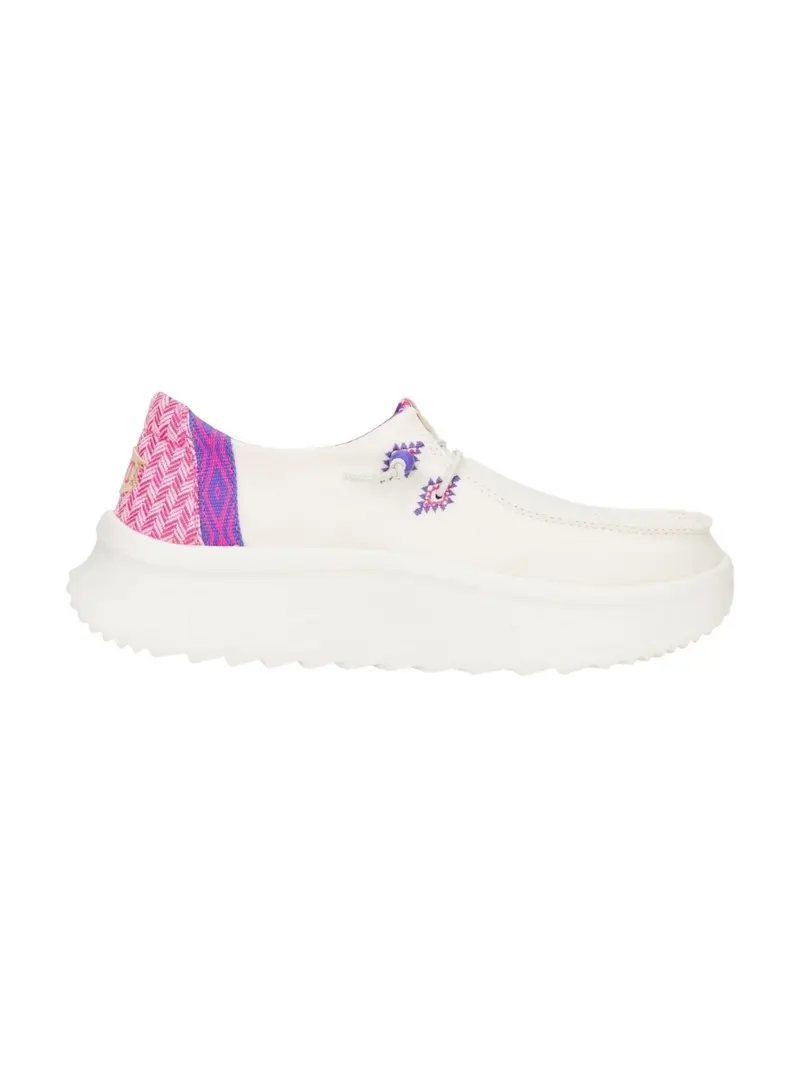 HEY DUDE Mocassino Donna HD.41946 102 WHITE/PINK