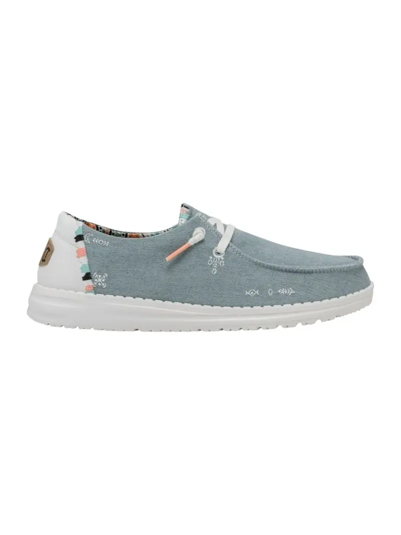 HEY DUDE Mocassino Donna Wendy Boho W HD.40054 4MH Blu