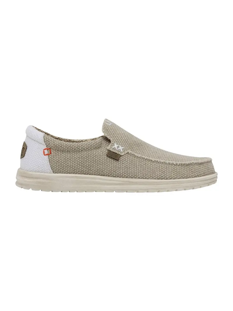 HEY DUDE Mocassino Uomo Mikka Braided HD.40124 1LB off white