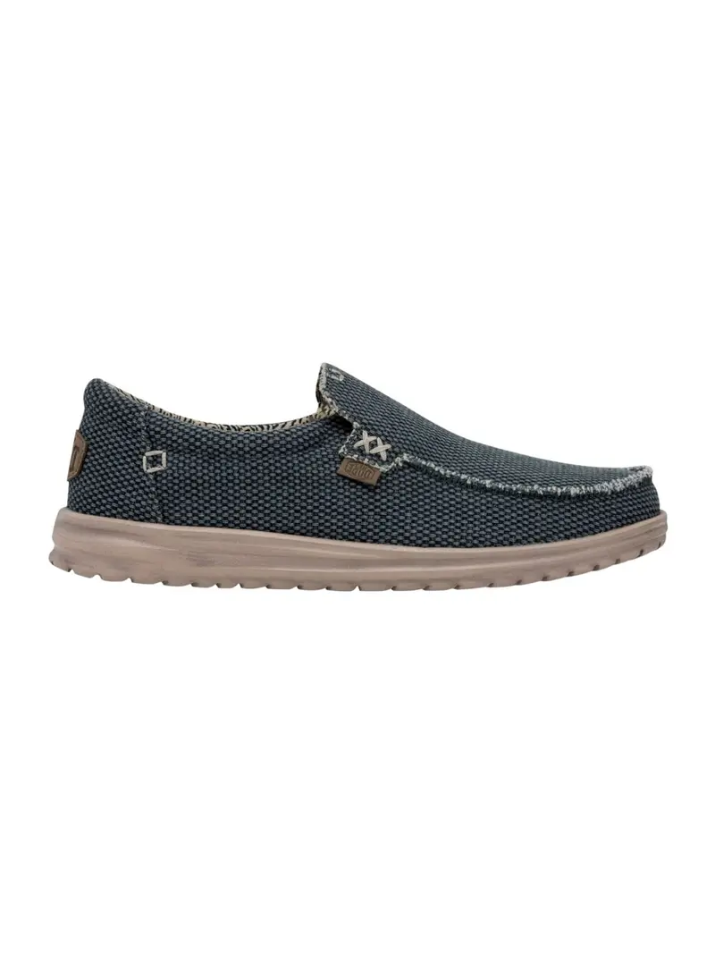 HEY DUDE Mocassino Uomo Mikka Braided HD.40124 4NL DEEP BLUE